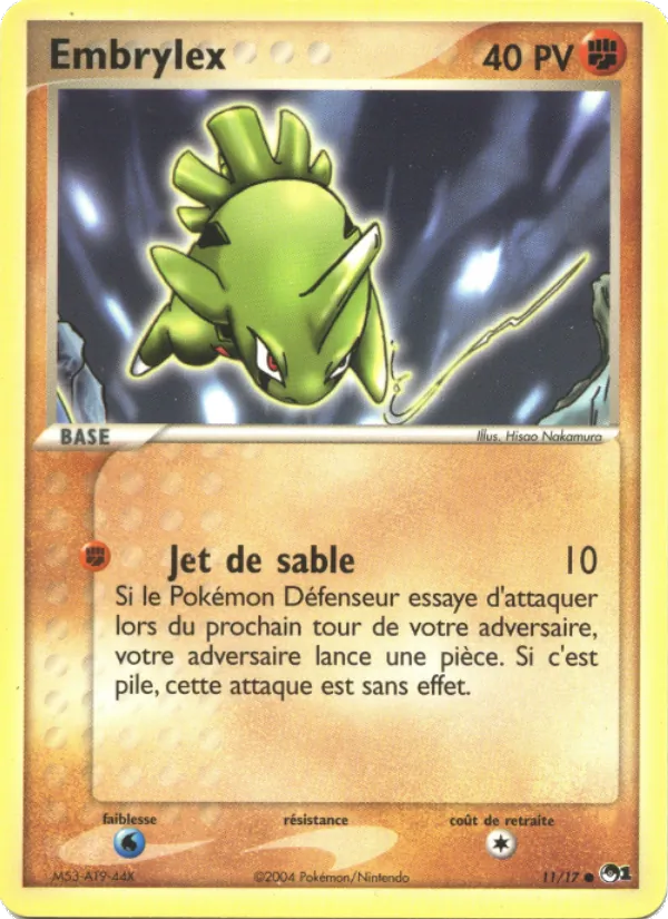 Embrylex POP Série 1 11/17