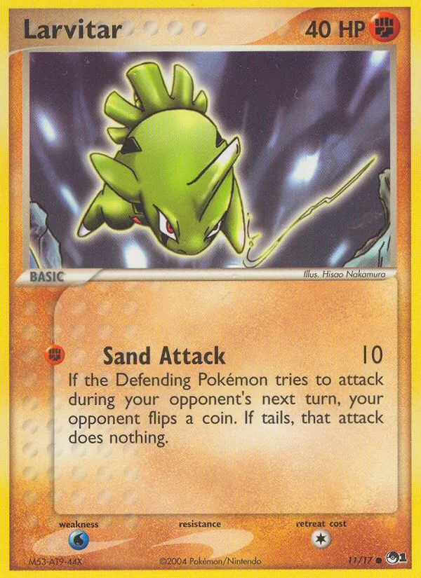 Larvitar POP Series 1 11/17