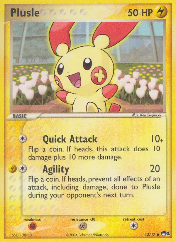 Plusle POP Series 1 13/17