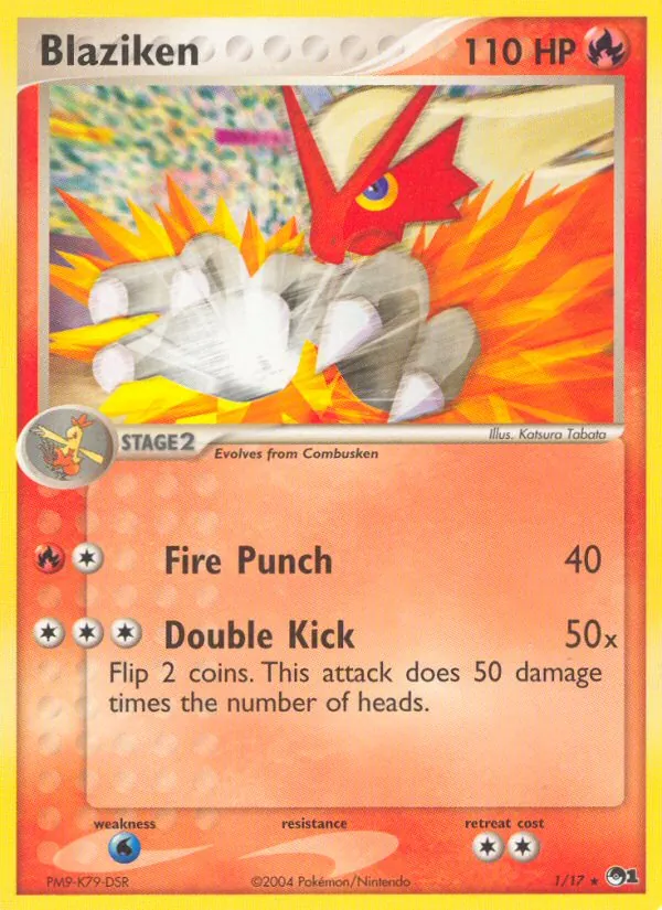 Blaziken POP Series 1 1/17