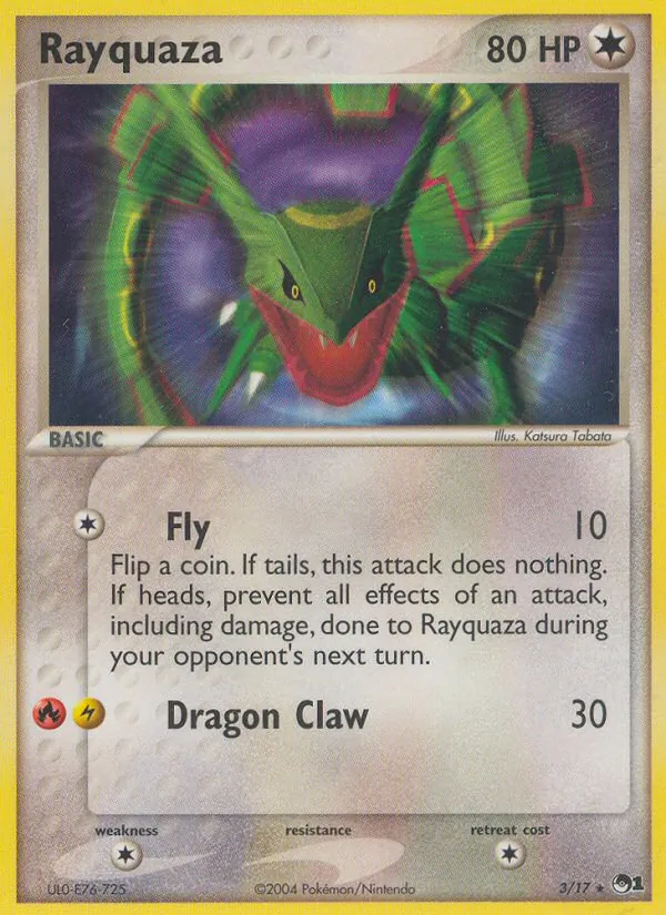 Rayquaza POP Series 1 3/17