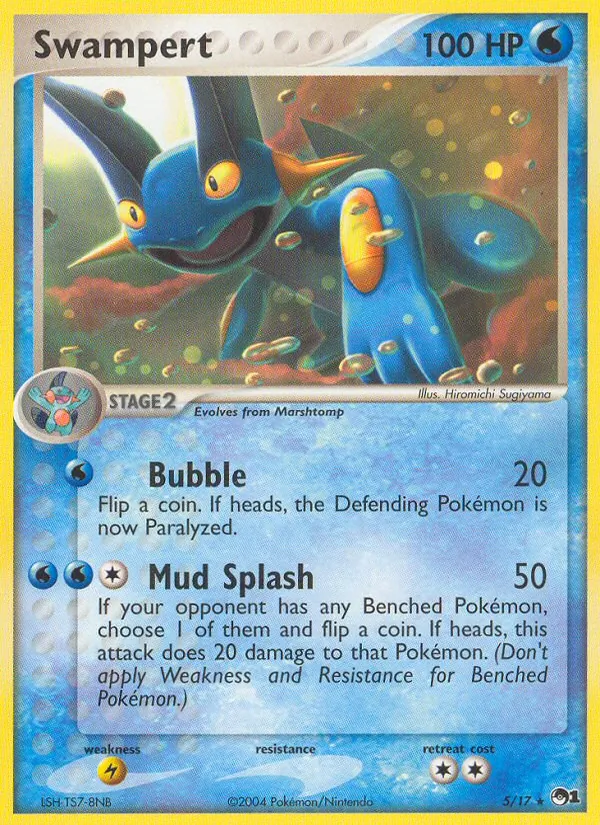 Swampert POP Serie 1 5/17