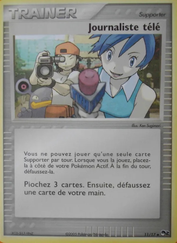 Journaliste télé POP Série 2 11/17