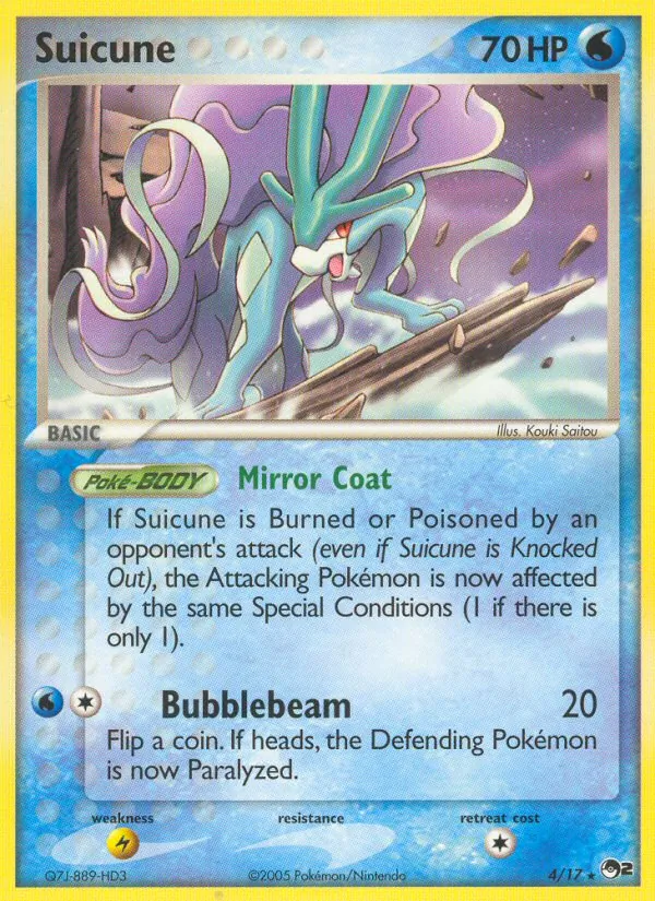 Suicune POP Series 2 4/17