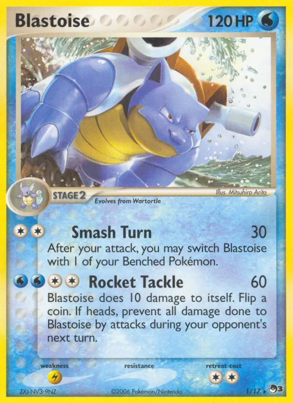 Blastoise POP Serie 3 1/17