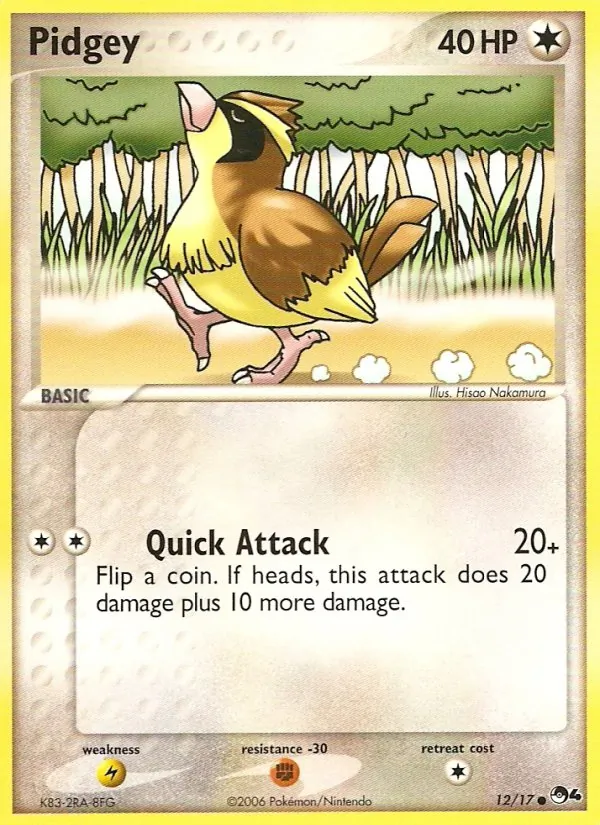 Pidgey POP Series 4 12/17