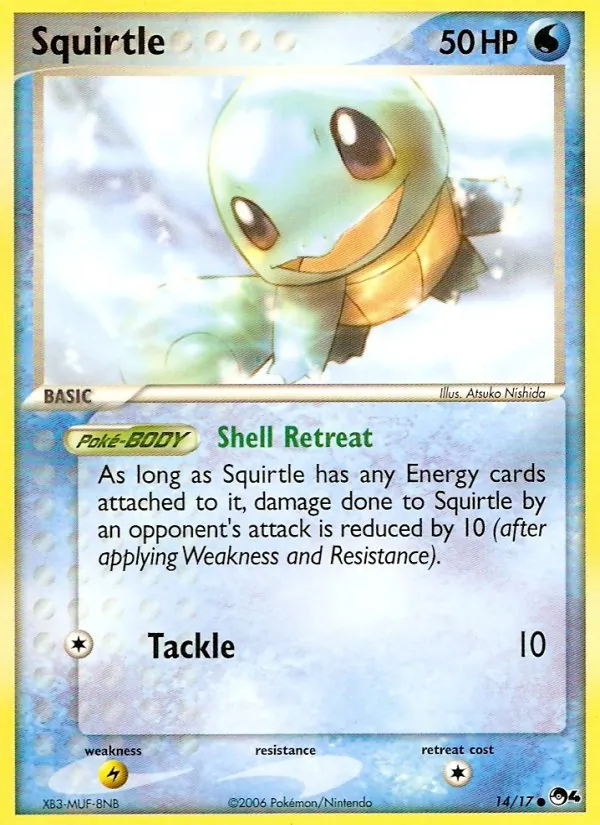 Squirtle POP Series 4 14/17