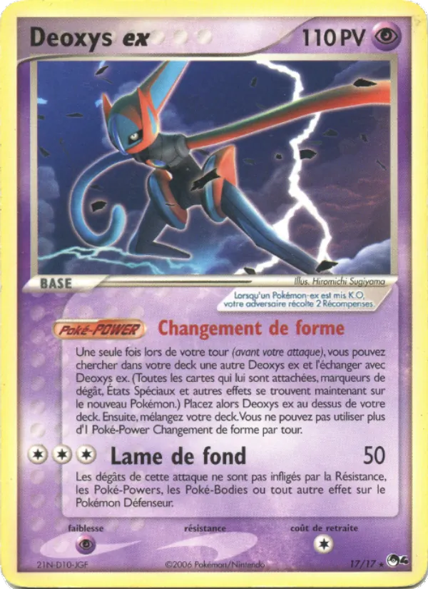 Deoxys ex POP Série 4 17/17