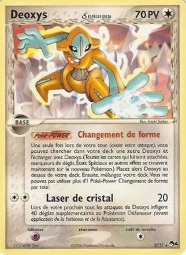 Deoxys δ POP Série 4 2/17
