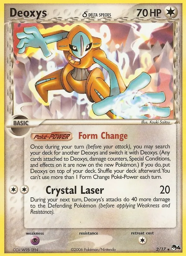 Deoxys δ POP Series 4 2/17