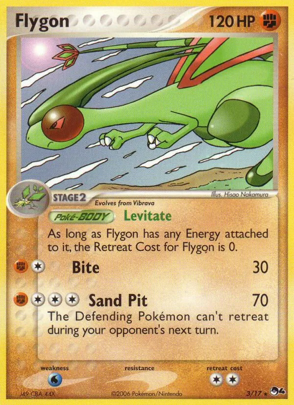 Flygon POP Series 4 3/17