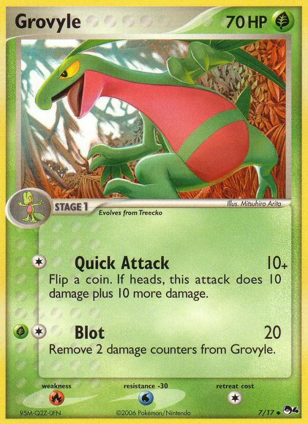 Grovyle POP Series 4 7/17