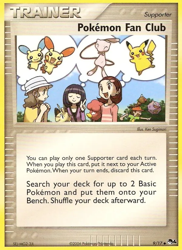 Pokémon Fan Club POP Series 4 9/17