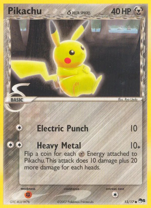 Pikachu δ POP Series 5 13/17