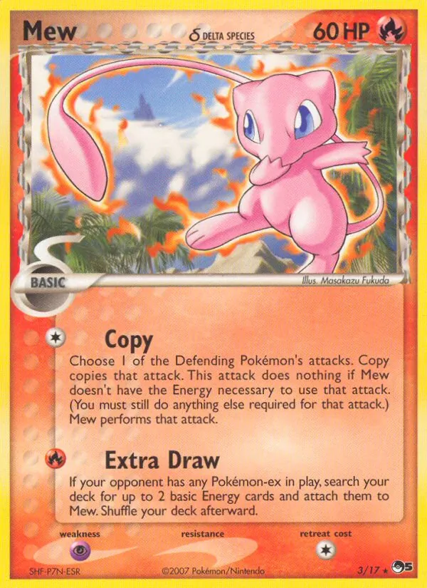 Mew δ POP Serie 5 3/17