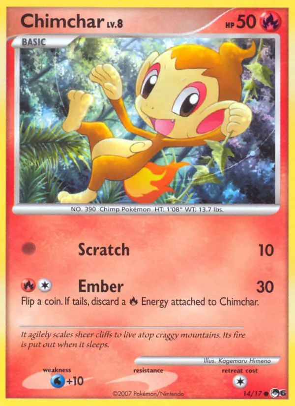 Chimchar POP Series 6 14/17