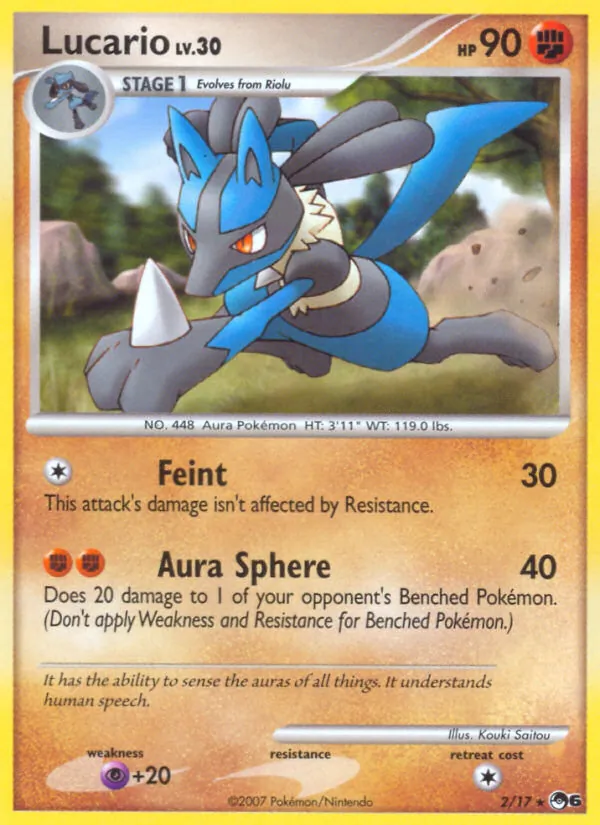 Lucario POP Series 6 2/17