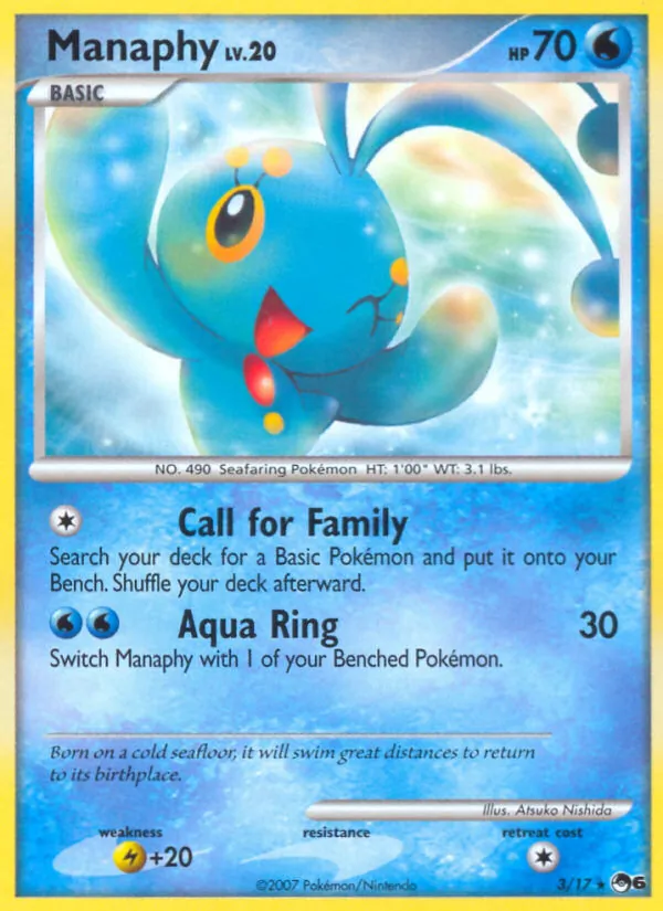 Manaphy POP Series 6 3/17