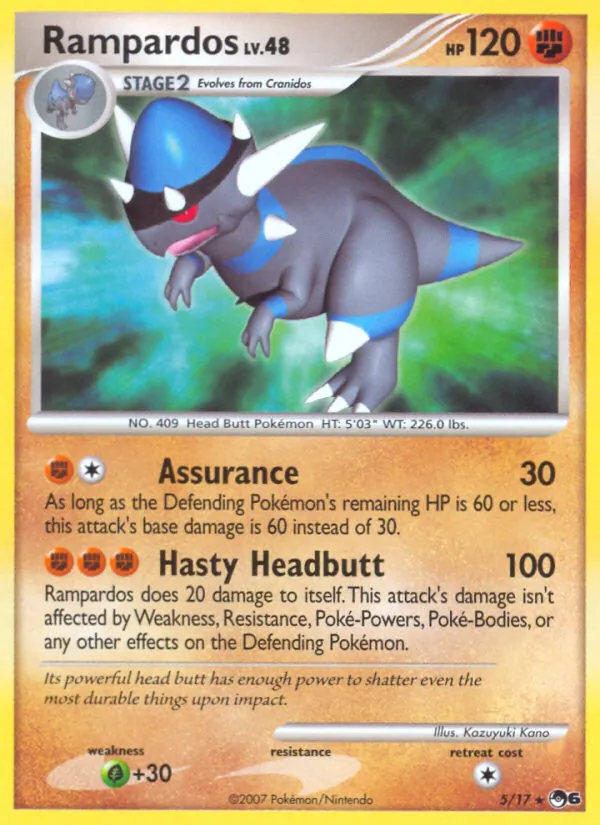Rampardos POP Series 6 5/17