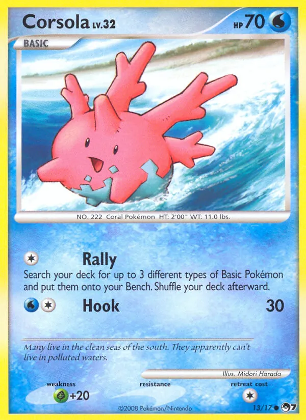 Corsola POP Series 7 13/17