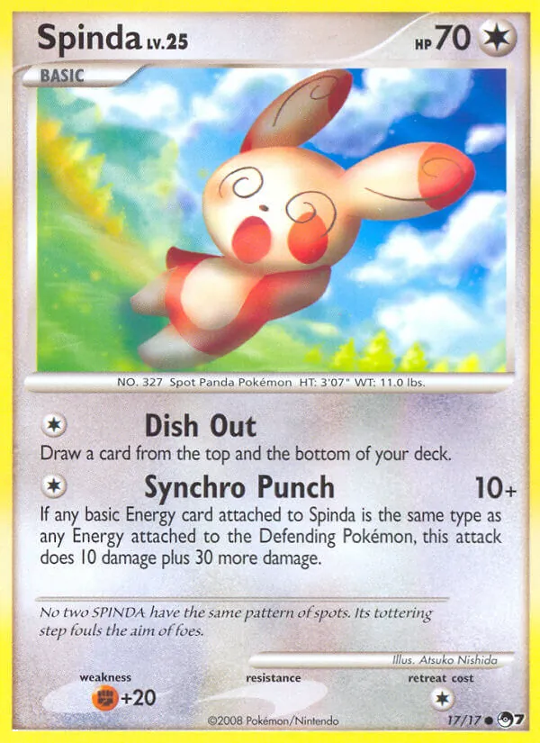 Spinda POP Série 7 17/17
