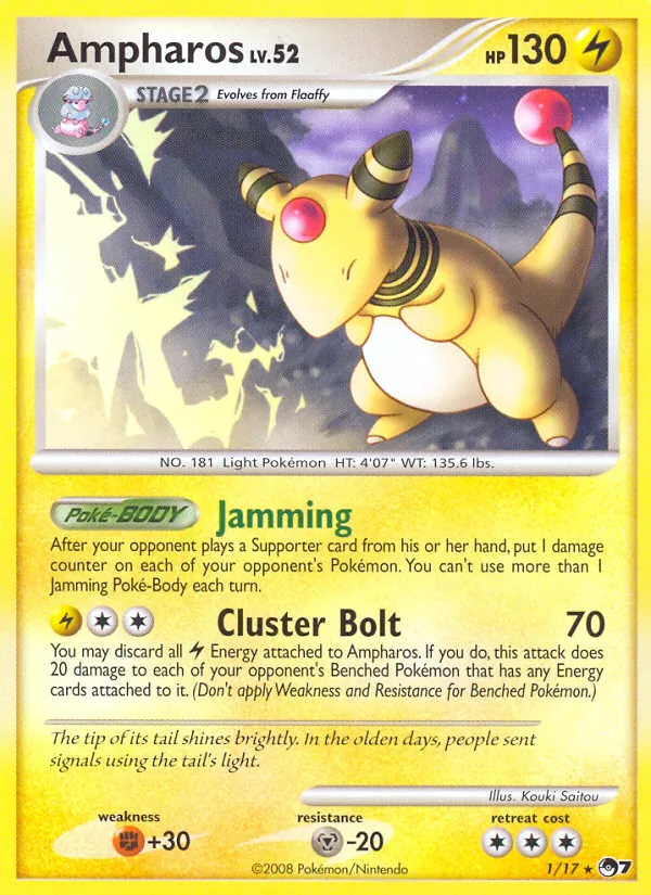 Ampharos POP Series 7 1/17