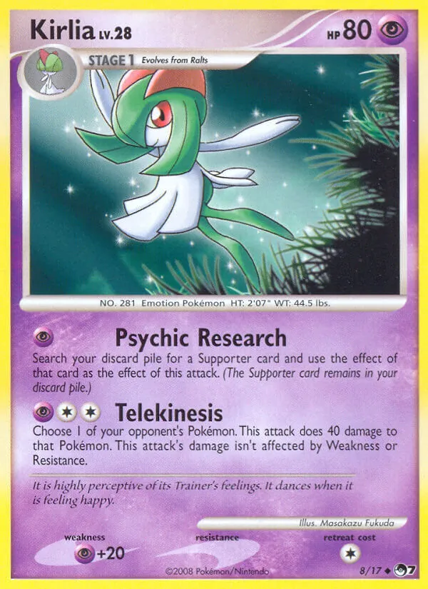 Kirlia POP Série 7 8/17