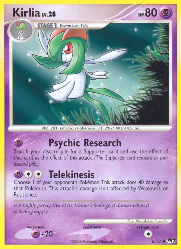 Kirlia POP Series 7 8/17