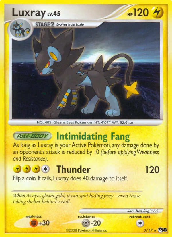 Luxray POP Series 8 3/17