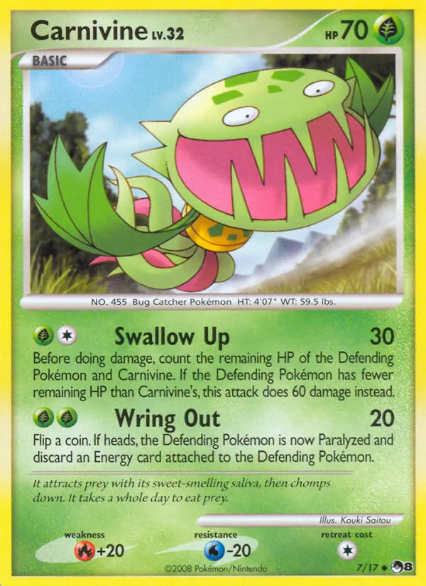 Carnivine POP Series 8 7/17