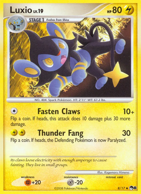 Luxio POP Series 8 8/17