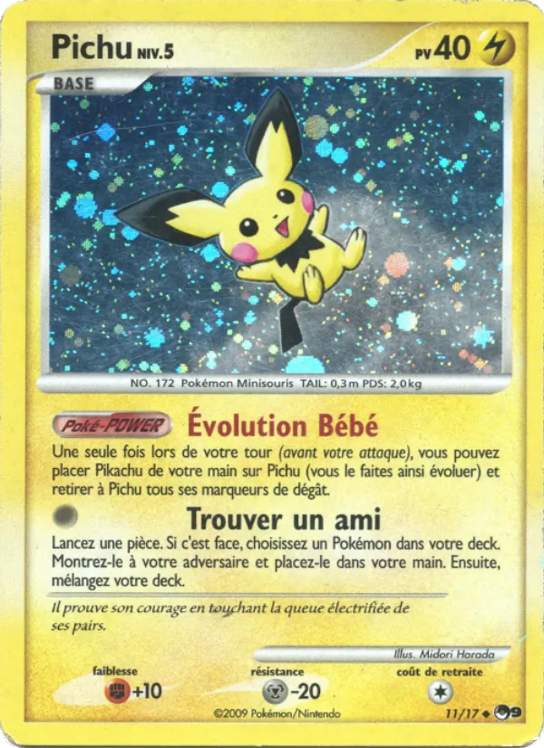 Pichu POP Série 9 11/17