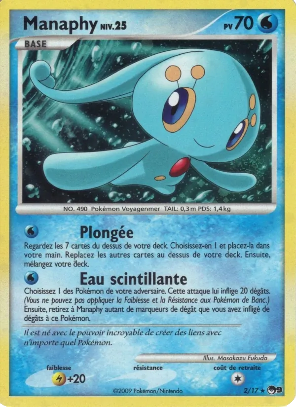 Manaphy POP Série 9 2/17