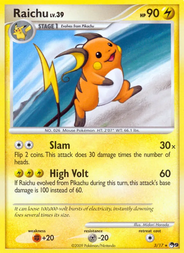 Raichu POP Series 9 3/17