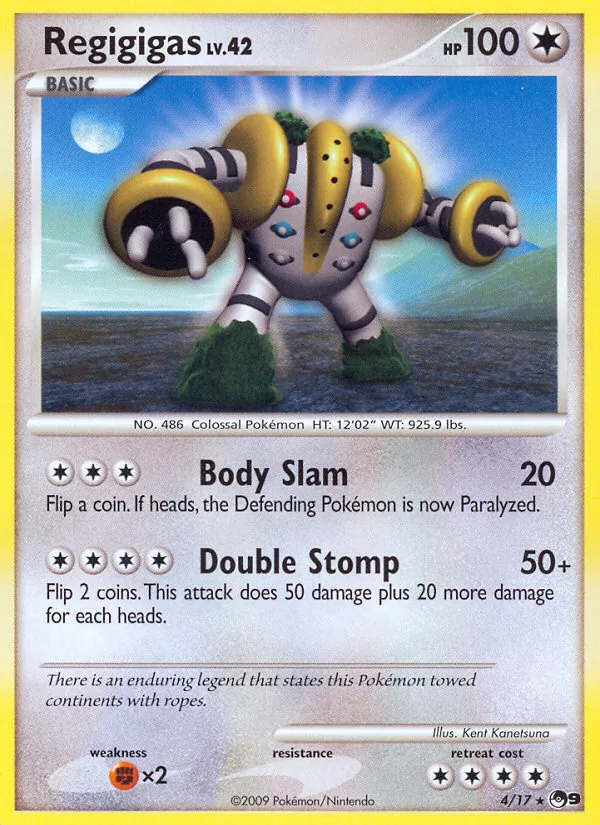 Regigigas POP Series 9 4/17