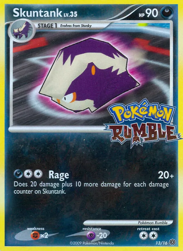 Skuntank Pokémon Rumble 13/16