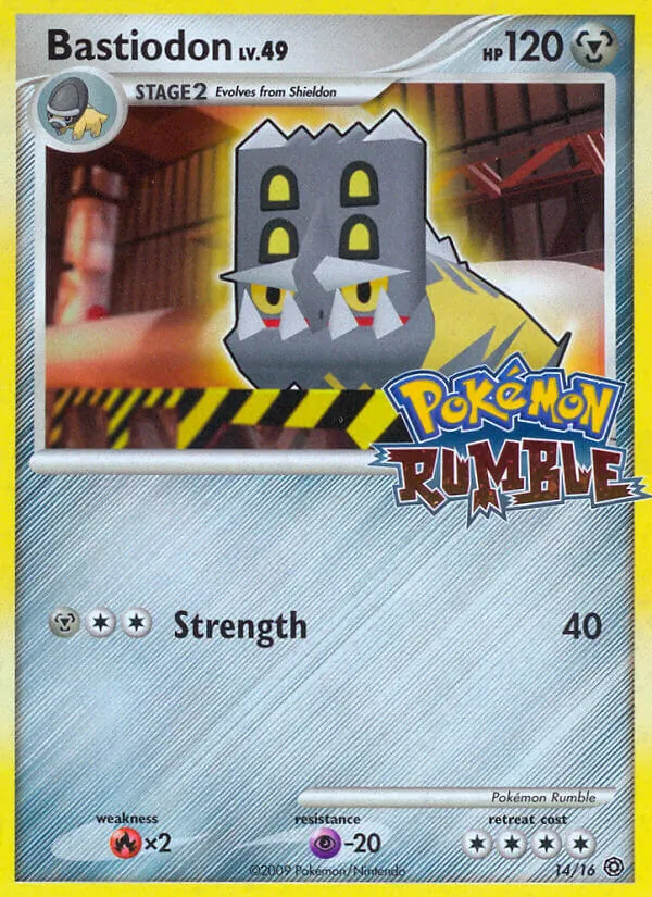 Bastiodon Pokémon Rumble 14/16