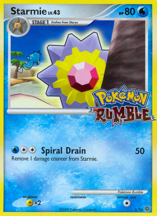 Starmie Pokémon Rumble 5/16