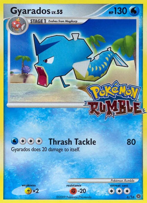 Gyarados Pokémon Rumble 6/16
