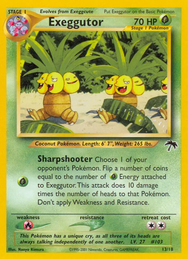 Exeggutor Southern Islands 13/18