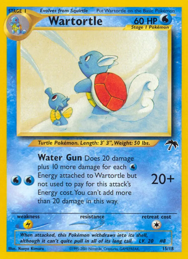 Wartortle Southern Islands 15/18