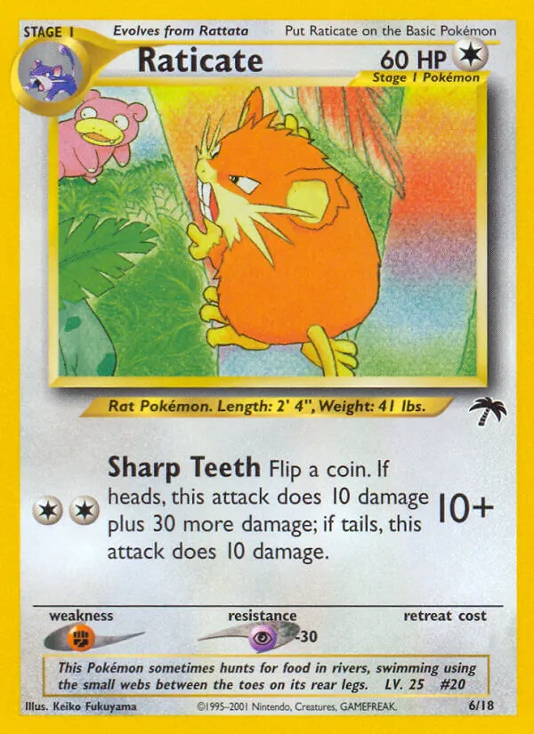 Raticate Southern Islands 6/18