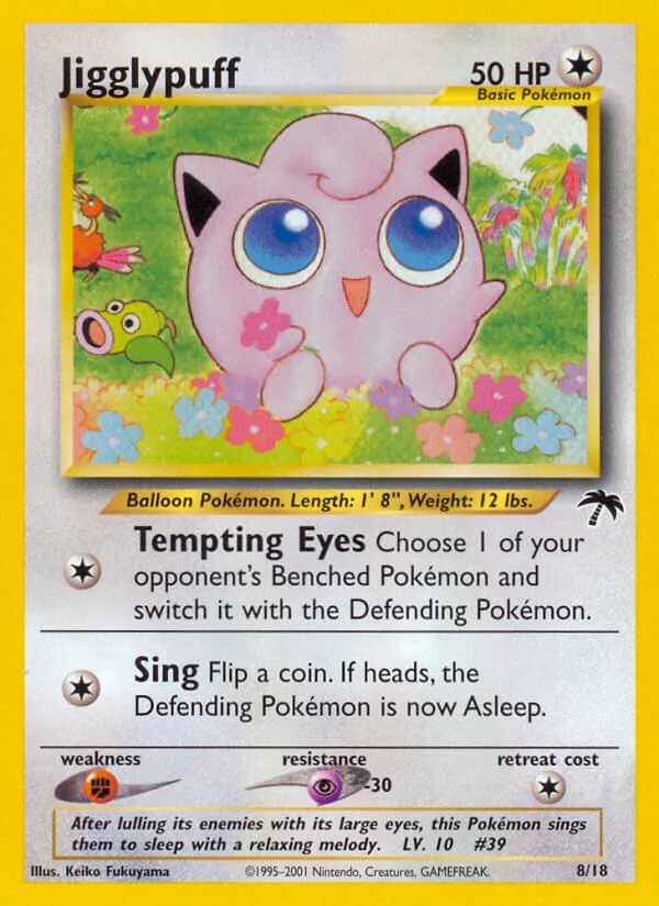 Jigglypuff Southern Islands 8/18