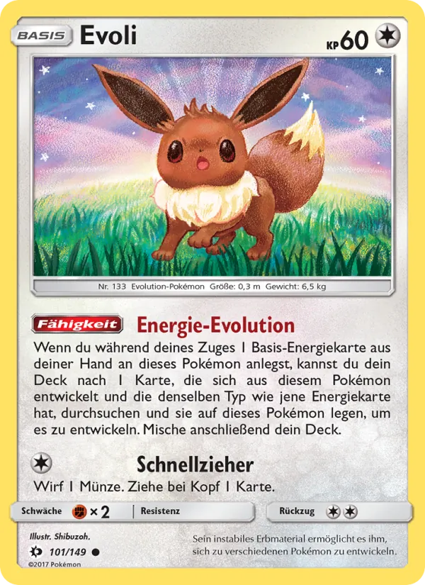 Evoli Sonne & Mond 101/149