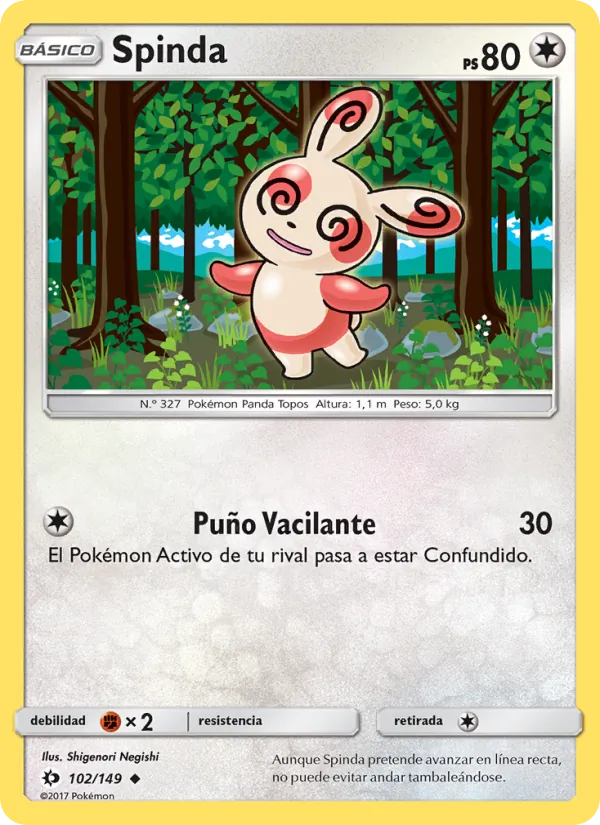 Spinda Sol y Luna 102/149