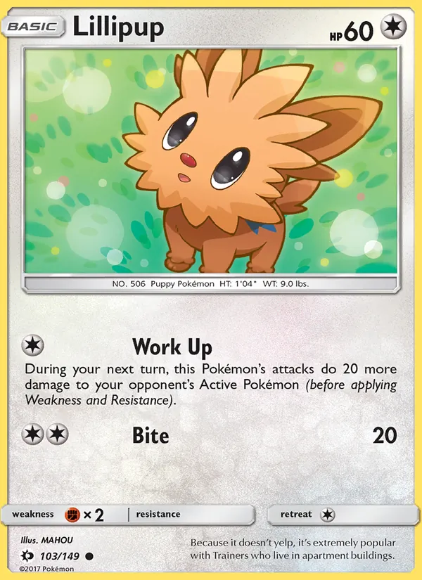 Lillipup Sun & Moon 103/149