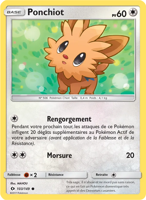 Ponchiot Soleil et Lune 103/149