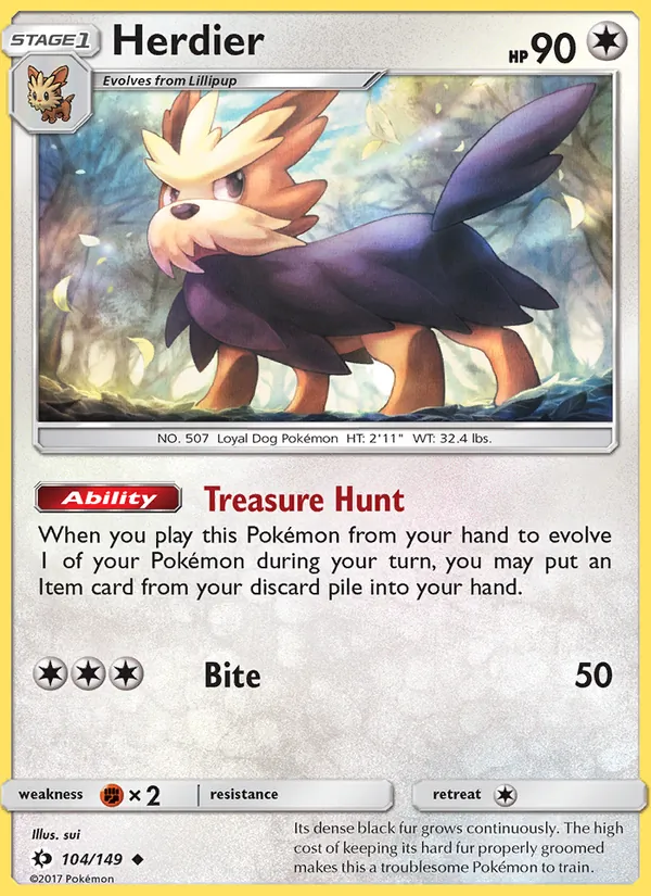 Herdier Sun & Moon 104/149