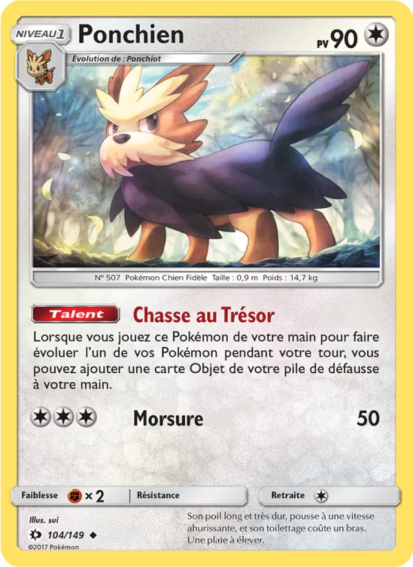 Ponchien Soleil et Lune 104/149