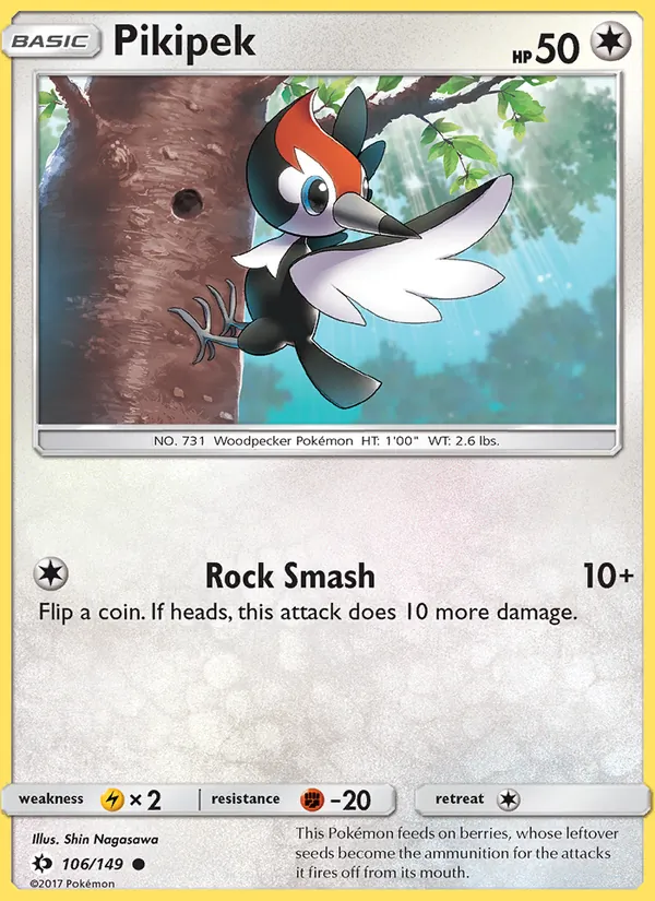 Pikipek Sun & Moon 106/149
